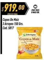 Supermercados Comodin 3 arroyos - copos de maiz, cod. 5817 oferta