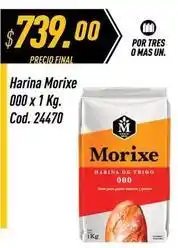 Supermercados Comodin Morixe - harina 000 x 1 kg. cod. 24470 oferta