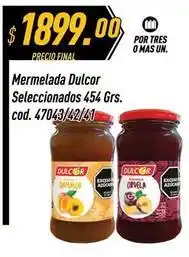 Supermercados Comodin Dulcor - mermelada seleccionados 454 grs. cod. 47043/42/41 oferta