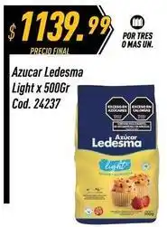 Supermercados Comodin Ledesma - azucar light x 500gr cod. 24237 oferta
