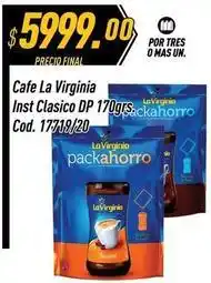 Supermercados Comodin La virginia - cafe inst cascino dp 170grs cod. 17719/20 oferta