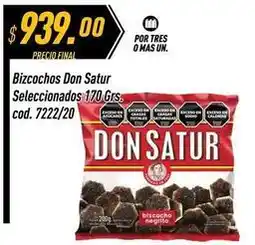 Supermercados Comodin Don satur - bizcochos seleccionados cod. 7222/20 oferta