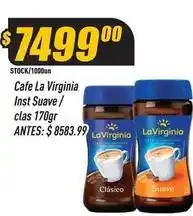 Supermercados Comodin La virginia - cafe inst suave / clas 170gr oferta