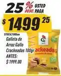 Supermercados Comodin Gallo - galleta de arroz crackeadas oferta
