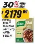 Supermercados Comodin Knorr - bolsa p/ horno oferta