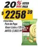 Supermercados Comodin Knorr - pure de papa oferta