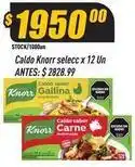 Supermercados Comodin Knorr - caldo selecc oferta