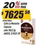 Supermercados Comodin La morenita - cafe capsula sele 10x5.2g oferta