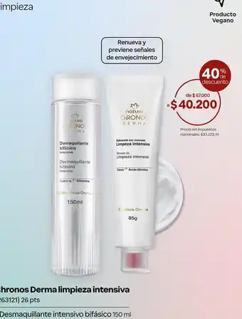 Natura - chronos derma limpieza intensiva
