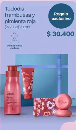 Natura Natura - tododia frambuesa y pimienta roja (272068) oferta