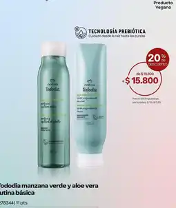 Natura Natura - tododia manzana verde y aloe vera rutina básica oferta