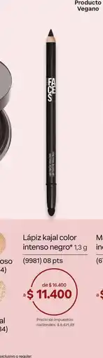 Natura Negro - lápiz kajal color intenso negro* 1,3 g oferta