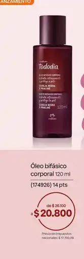 Natura Natura - óleo bifásico corporal 120 ml oferta