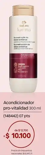 Natura Natura - acondicionador pro-vitalidad 300 ml (148442) oferta