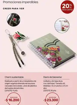 Natura Origen - charm sustainable (221275) + diario de bienestar (22127) oferta