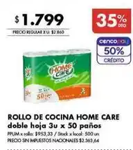 Disco Rollo de cocina doble hoja oferta