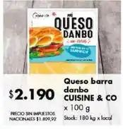Disco Cuisine - queso barra oferta