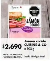Disco Jamón cocido oferta
