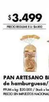 Disco Lucchetti - pan artesano de hamburguesa oferta