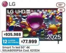 Coto Lg - smart tv led 50 4k 50ua8050psa oferta