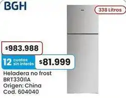 Coto Bgh - heladera no frost brt33011a oferta