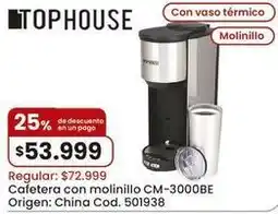 Coto Top house - cafetera con molinillo cm-3000be oferta