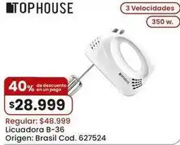 Coto Origen - licuadora b-36 cod. 627524 oferta
