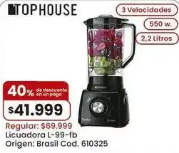 Coto Origen - licuadora l-99-fb oferta