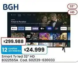 Coto Bgh - smart tv led 32 hd b3225s5a oferta