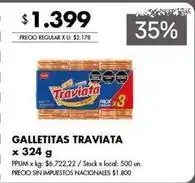 Jumbo Traviata - galletitas oferta
