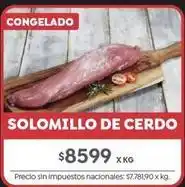 Jumbo Solomillo de cerdo oferta