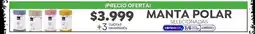Jumbo Manta polar oferta
