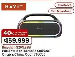 Coto Origen - parlante con karaoke sk862bt cod. 596050 oferta