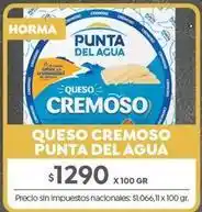 Jumbo Punta del agua - queso cremoso oferta