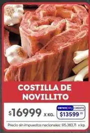 Jumbo Costilla de novillito oferta