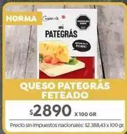 Jumbo Pategras - queso pategrás feteado oferta