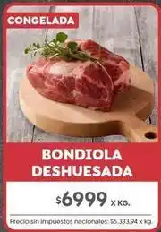 Jumbo Bondiola deshuesada oferta