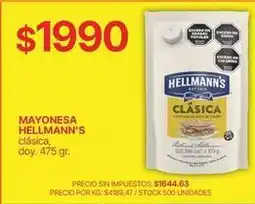 Supermercados Vea Hellmann's - mayonesa clásica oferta