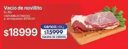 Supermercados Vea Vacio de novillito oferta