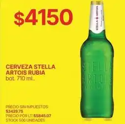 Supermercados Vea Stella artois - cerveza rubia bot oferta