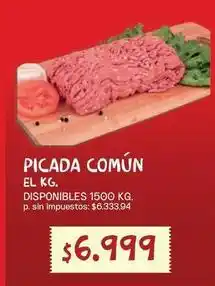 Supermercados Vea Picada común el kg oferta