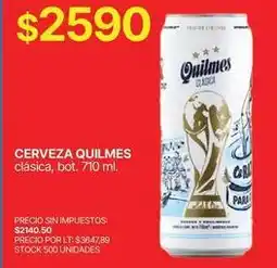 Supermercados Vea Quilmes - cerveza clasica oferta