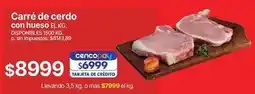 Supermercados Vea Carré de cerdo con hueso el kg oferta