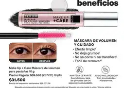 Avon Avon - make up + care máscara de volumen para pestañas oferta
