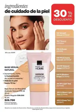 Avon Avon - base serum natural oferta