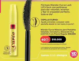Avon Avon - wonder curve lash lift'n'lock mascara oferta