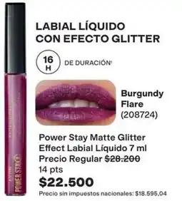 Avon Avon - labial líquido con efecto glitter oferta