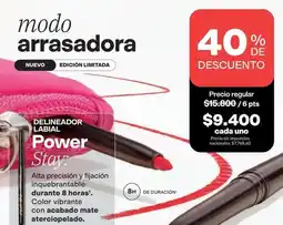 Avon Delineador labial power stay oferta