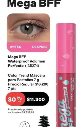 Avon Off - mega bff waterproof volumen perfecto (135274) oferta
