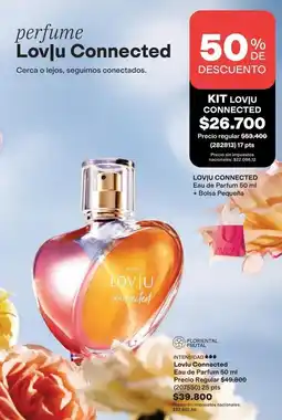 Avon Avon - kit lovju connected eau de parfum 50 ml + bolsa oferta